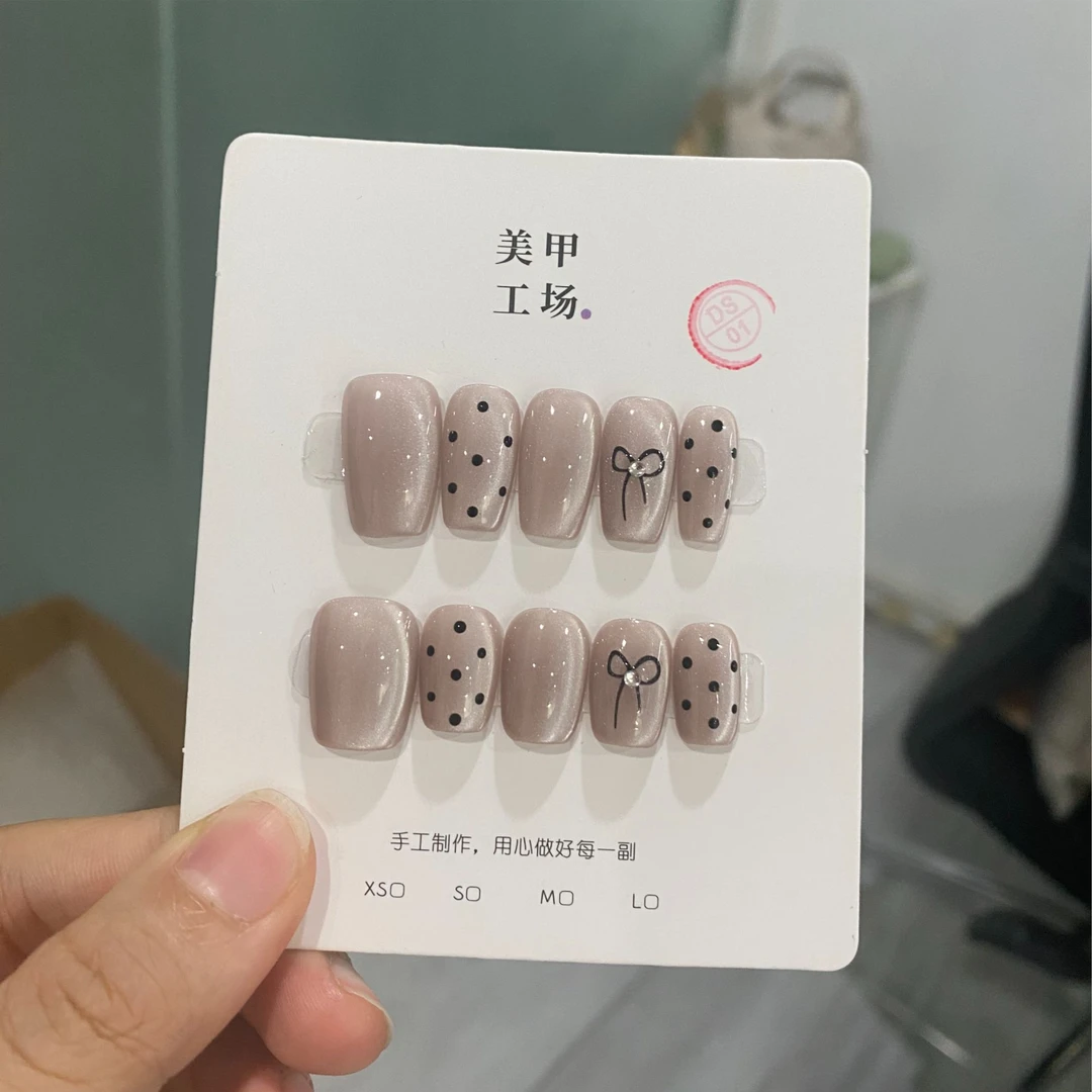 【半岛】纯手工穿戴甲纯手工轻奢手工穿戴甲（送高级工具包套装）