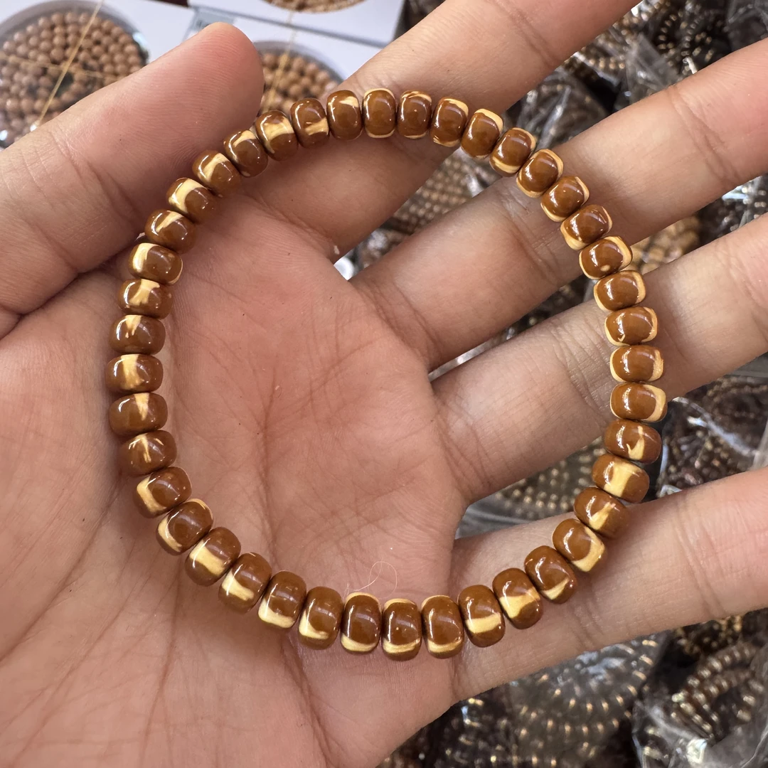 “阿尔卑斯”紫金鼠鼠尖纯实心肉珠 7*5mm 左右老型