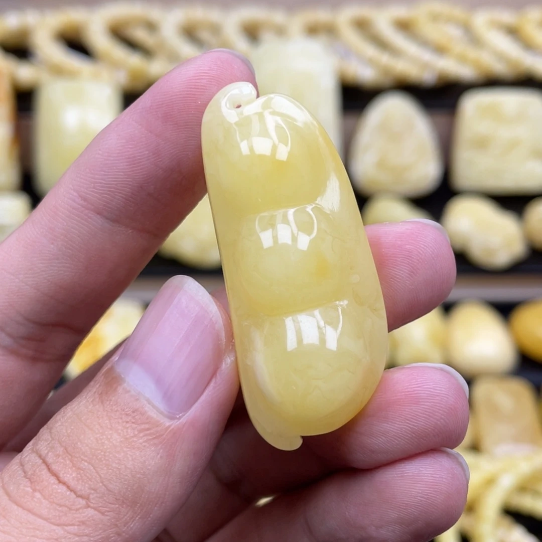 琥珀未镶嵌裸石琥珀蜜蜡