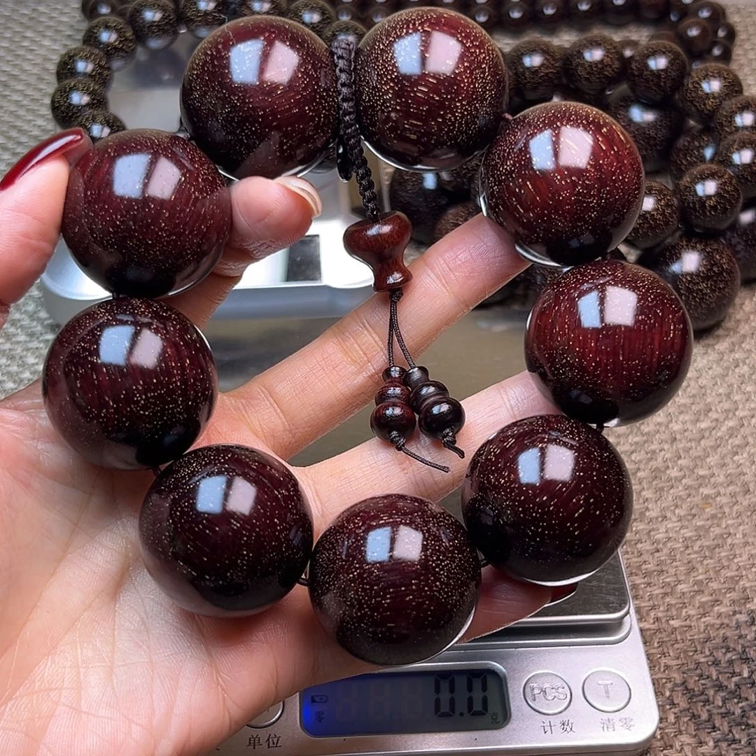 檀香紫檀（小叶紫檀）3.0 9颗满星