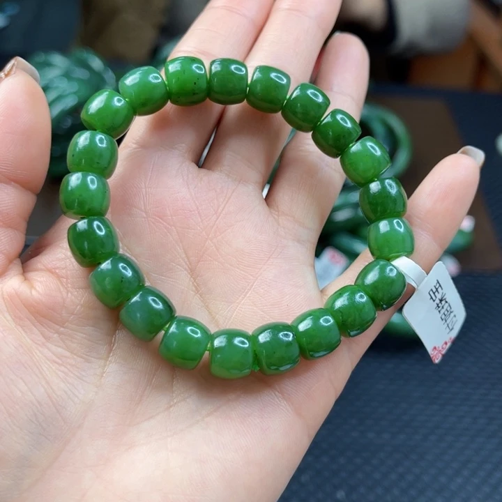 【闪购商品】和田玉（碧玉）手链未镶嵌