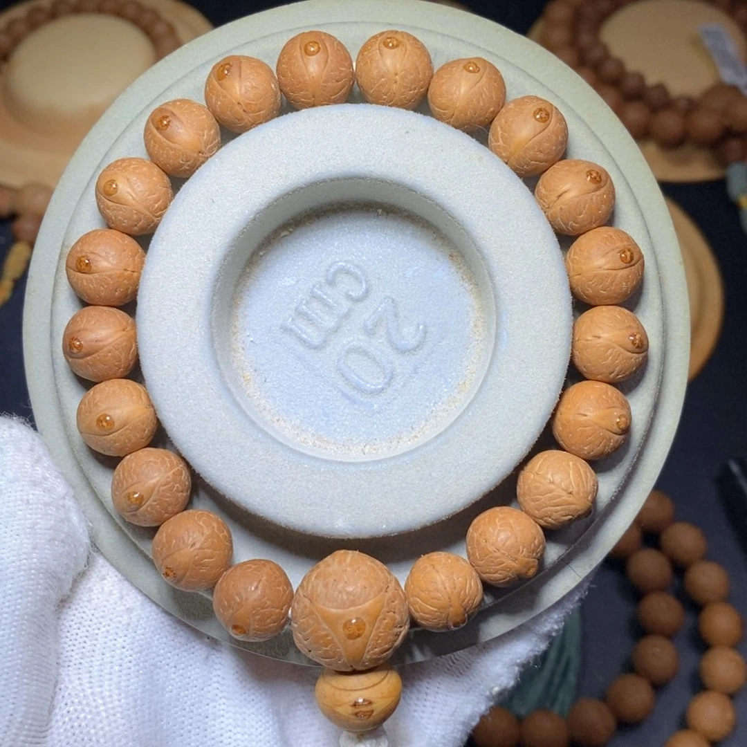 吊坠凤眼菩提12-12.2mm红皮丹凤眼手串20颗