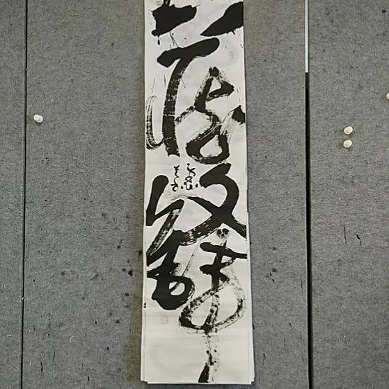 书法宋秉民。四尺对开。藏锋