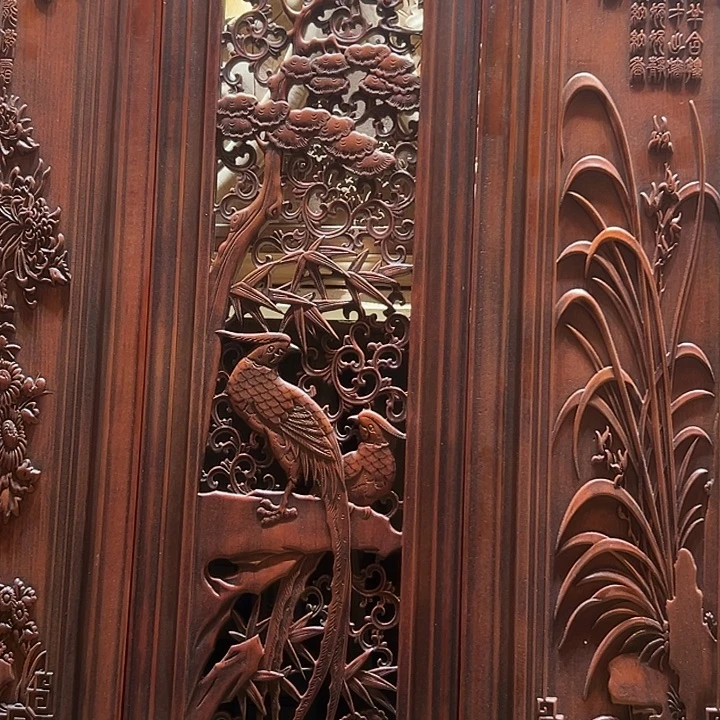 南***墙大叶紫檀（黑酸枝木类）11