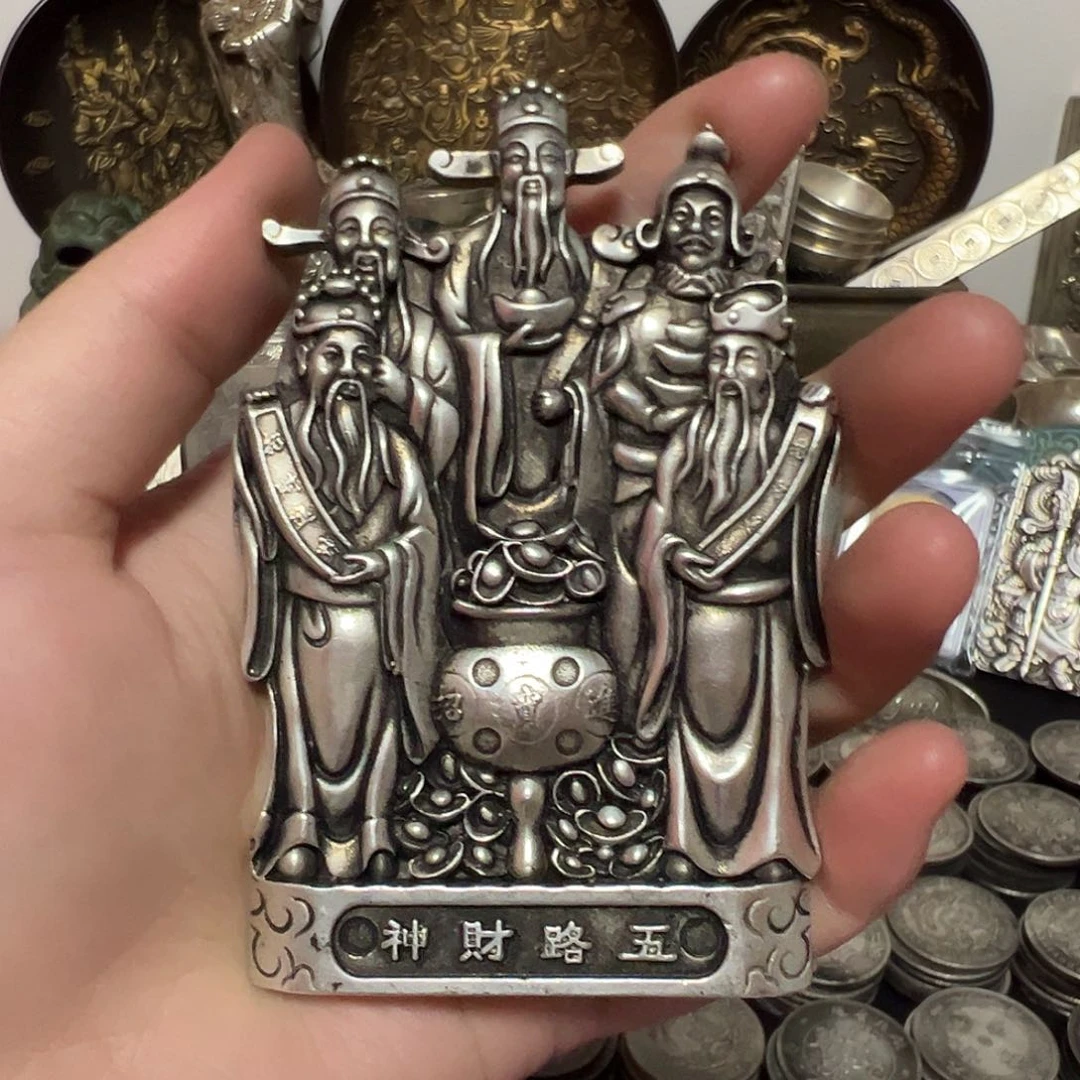 金属复古老藏摆件