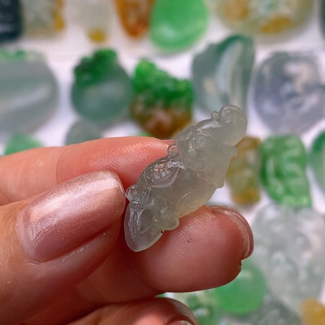 定制翡翠未镶嵌一鸣惊人