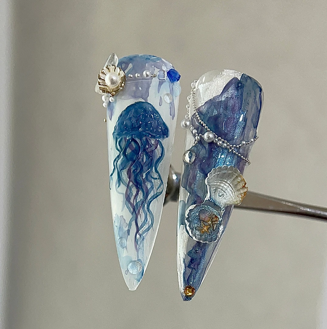 小咪同学&Kusa深海水母贝壳模具