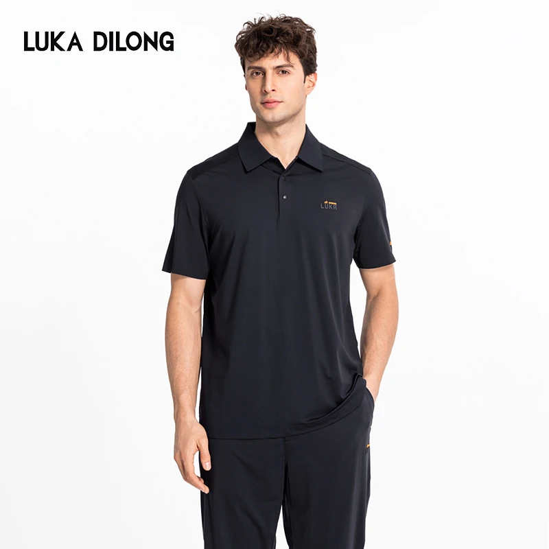 路卡迪龙-休闲polo男子短袖快干男夏季Polo衫181241204