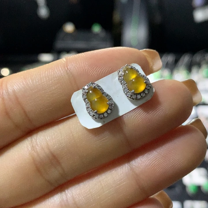 翡翠银S925镶嵌戒指