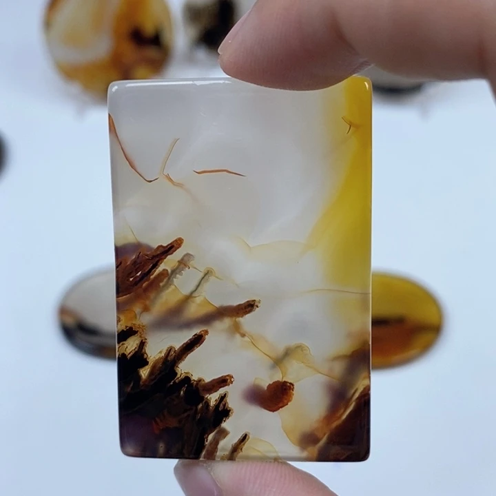 玛瑙/玉髓未镶嵌珠宝半成品