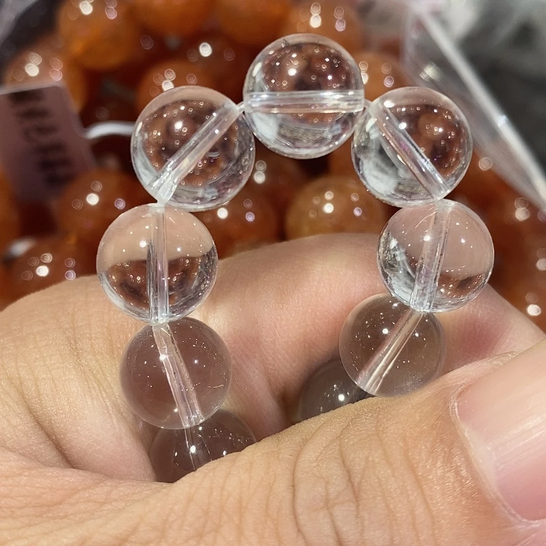 未镶嵌手串水晶白水晶手串