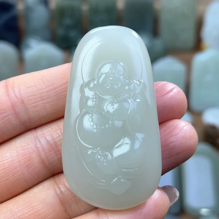 和田玉挂件未镶嵌