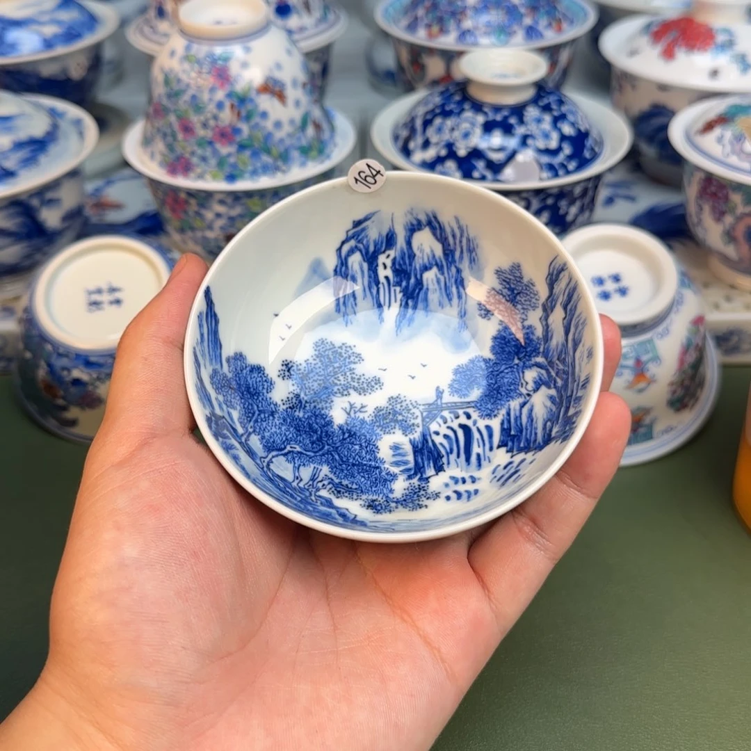 彦祖纯手工手绘茶具164