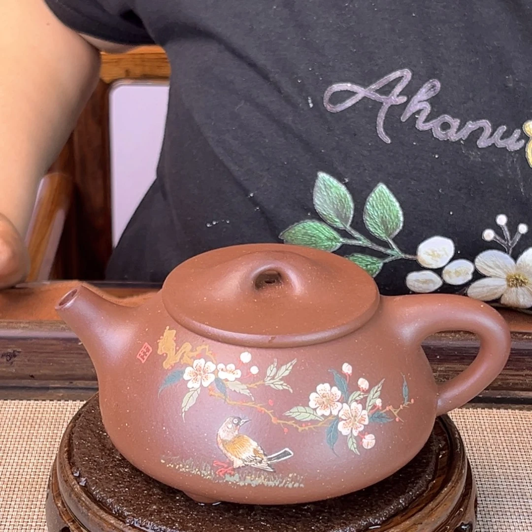 茶壶紫砂宜兴紫砂底槽清260c c