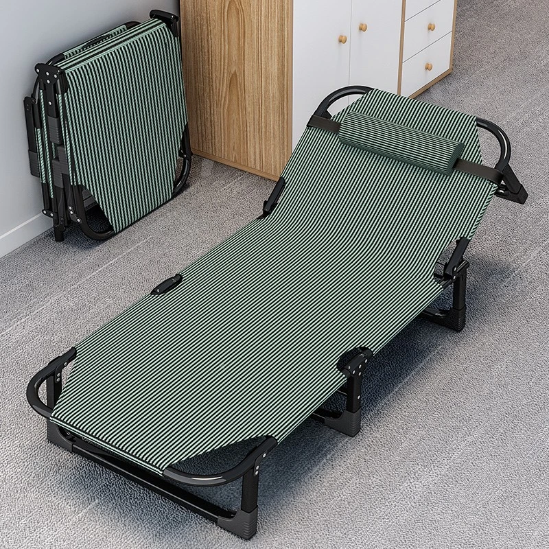 折叠床单人家用简易午休神器办公室成人午睡行军小床陪护便捷躺椅