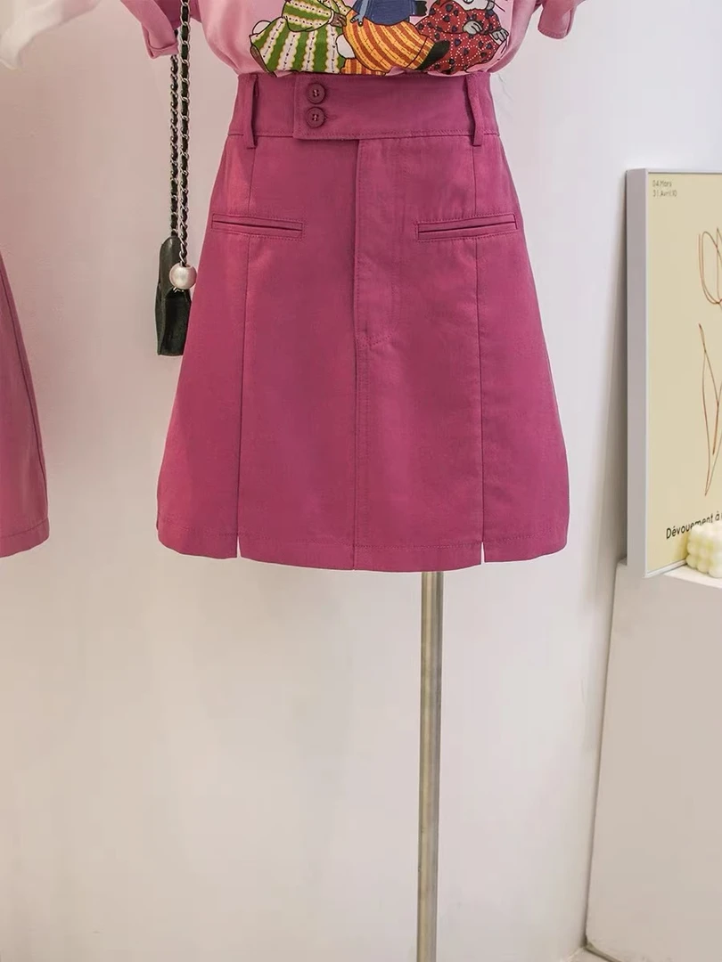 短裙显瘦高腰时尚休闲百搭女士556