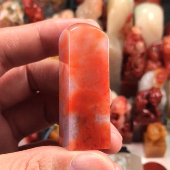 老挝石精磨老挝石方章