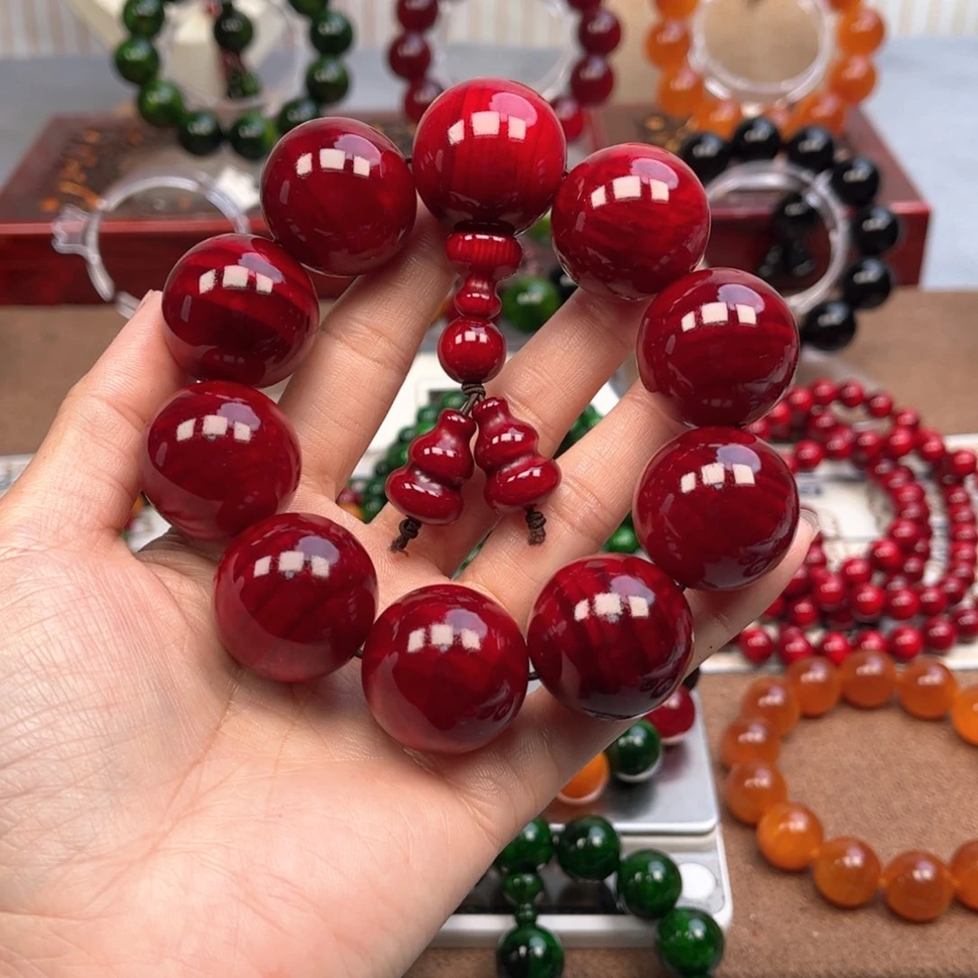 贝壳杉（血龙木）手串/手链2.5*11