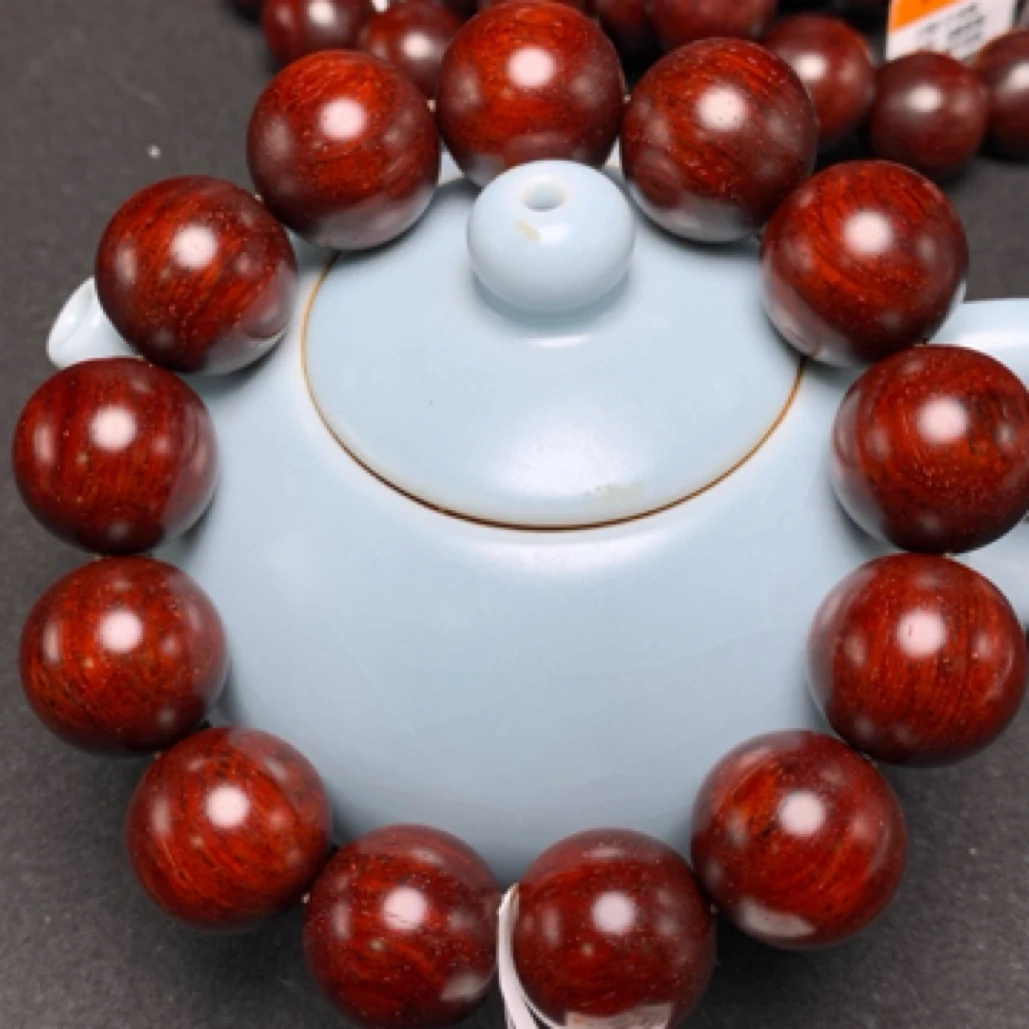 原汁原味1.8五星泥料带金星款高油密印度小叶紫檀