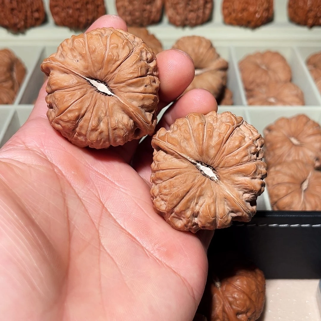 简***单文玩核桃吊坠604  简单