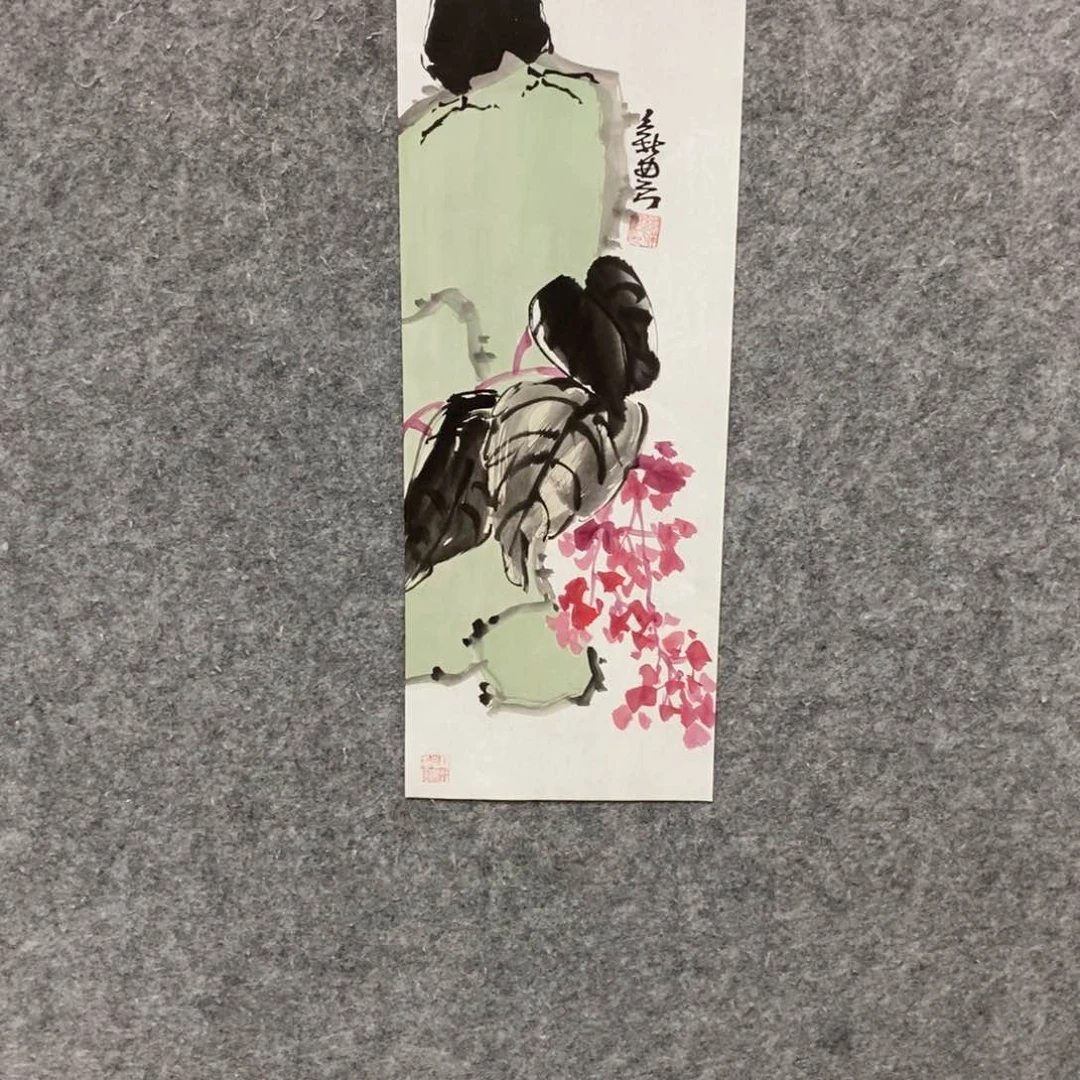 国画缪新农国画花鸟作品