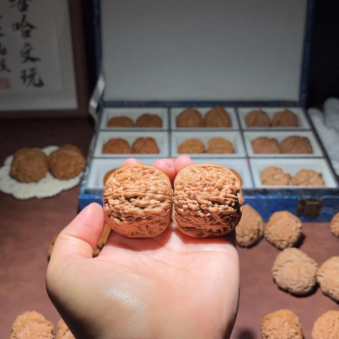 吊坠文玩核桃莲花40