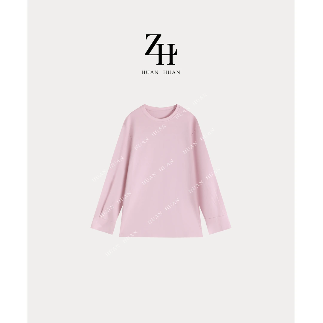 【ZH】舒适宽松百搭长袖上衣 368639