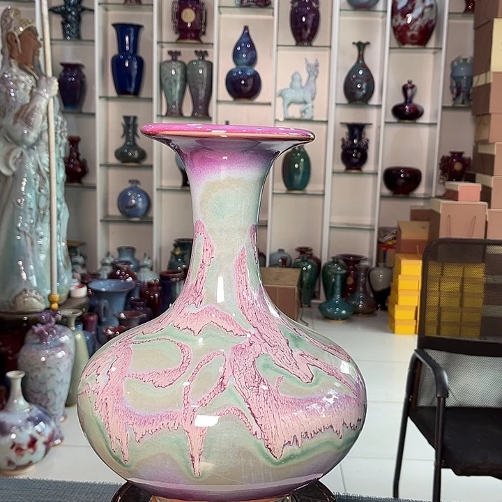 傅***方钧瓷摆件钧瓷摆件钧瓷摆件