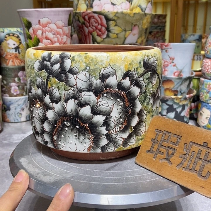 景德镇艺术手绘作品