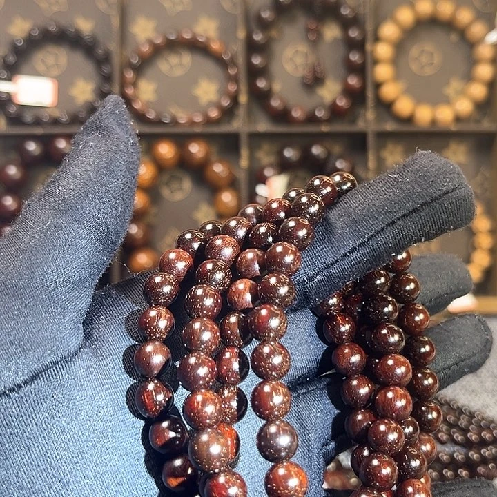 檀香紫檀（小叶紫檀）印度小叶紫檀爆金星0.8