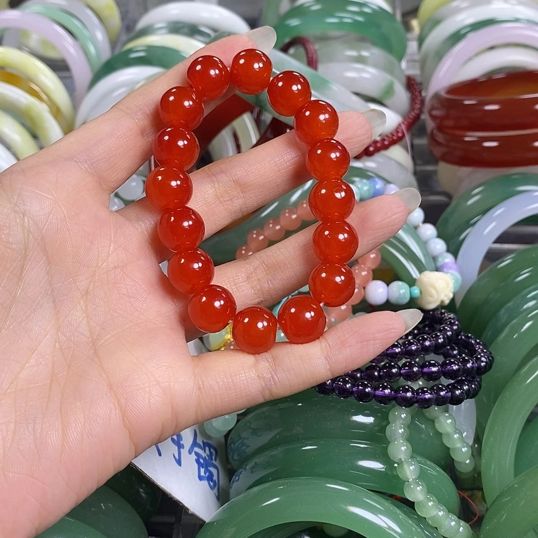 石英质玉手链未镶嵌