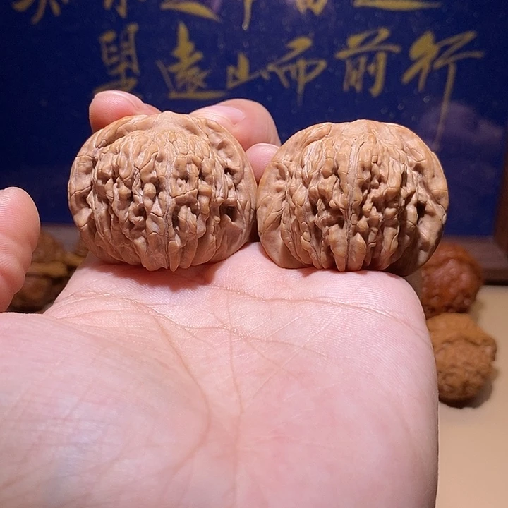 把件文玩核桃全品无修42尺蓟县四座楼