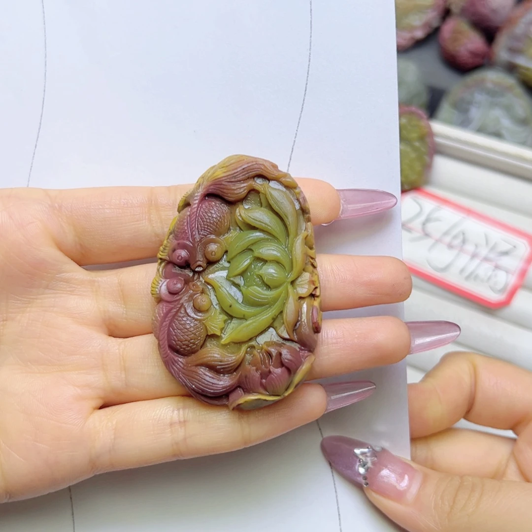 唐***糖未镶嵌定制吊坠玛瑙/玉髓