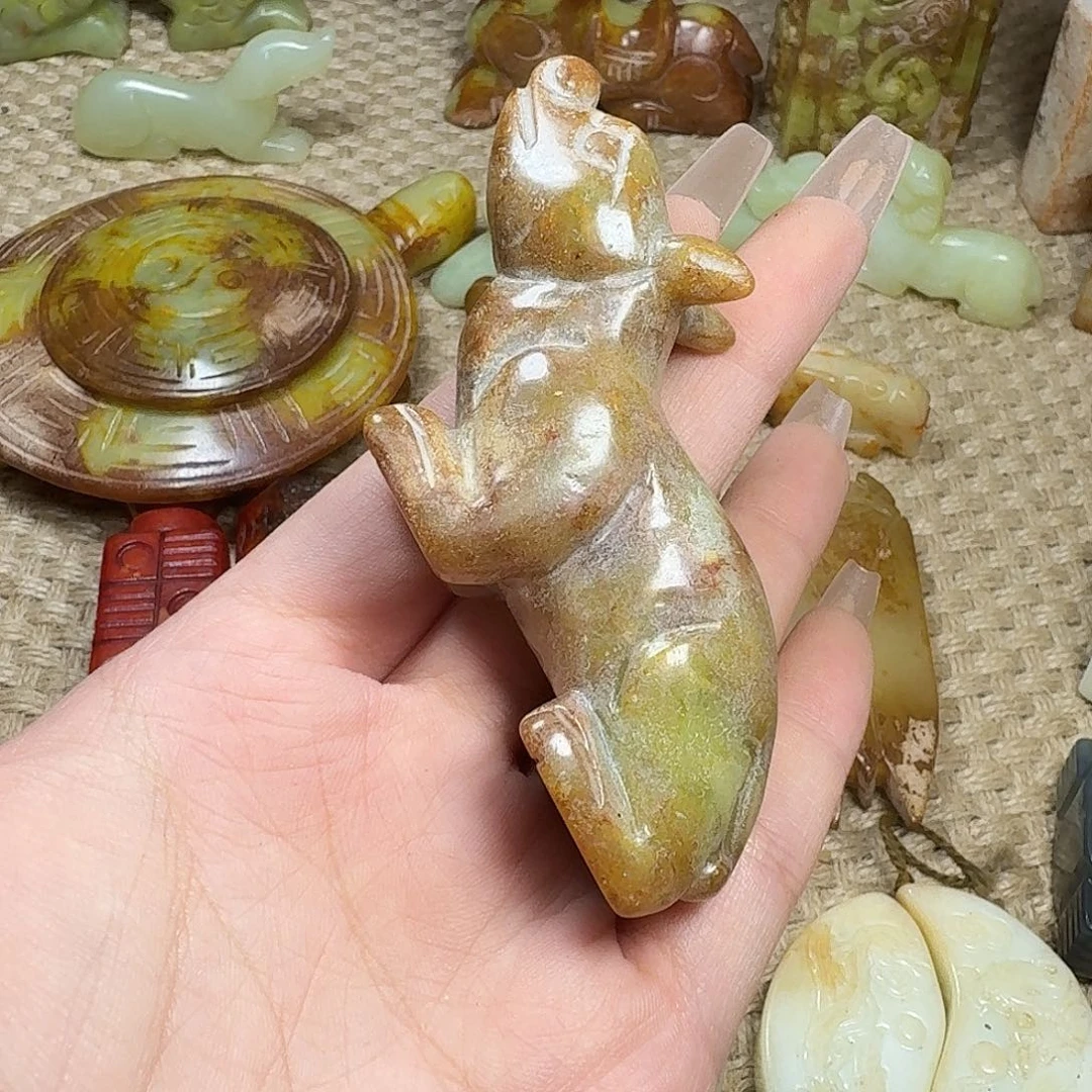 白玉菩提吊坠挂件