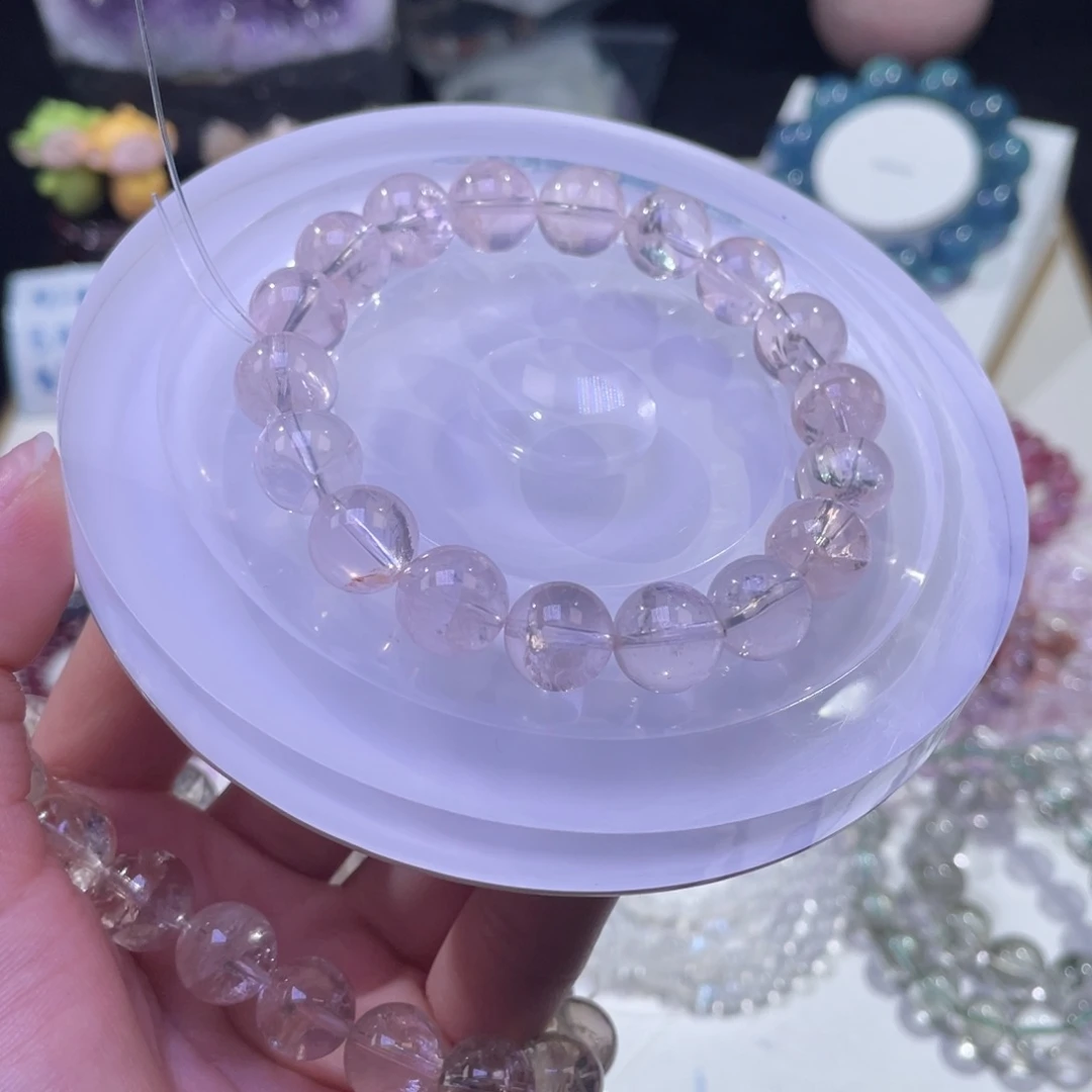 未镶嵌手链水晶爆闪粉阿塞水晶11+