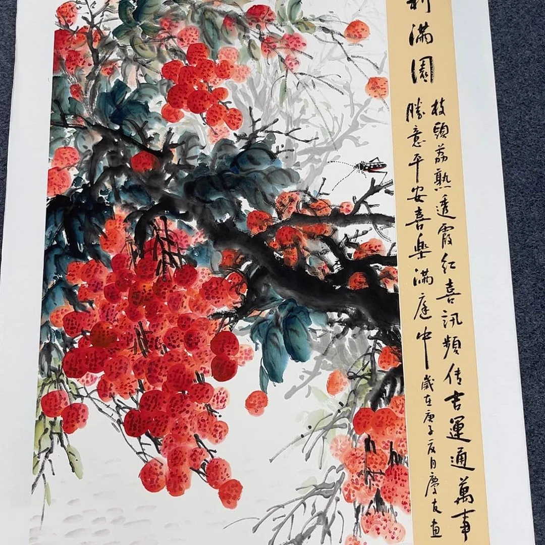国画宣纸国画纯手绘作品