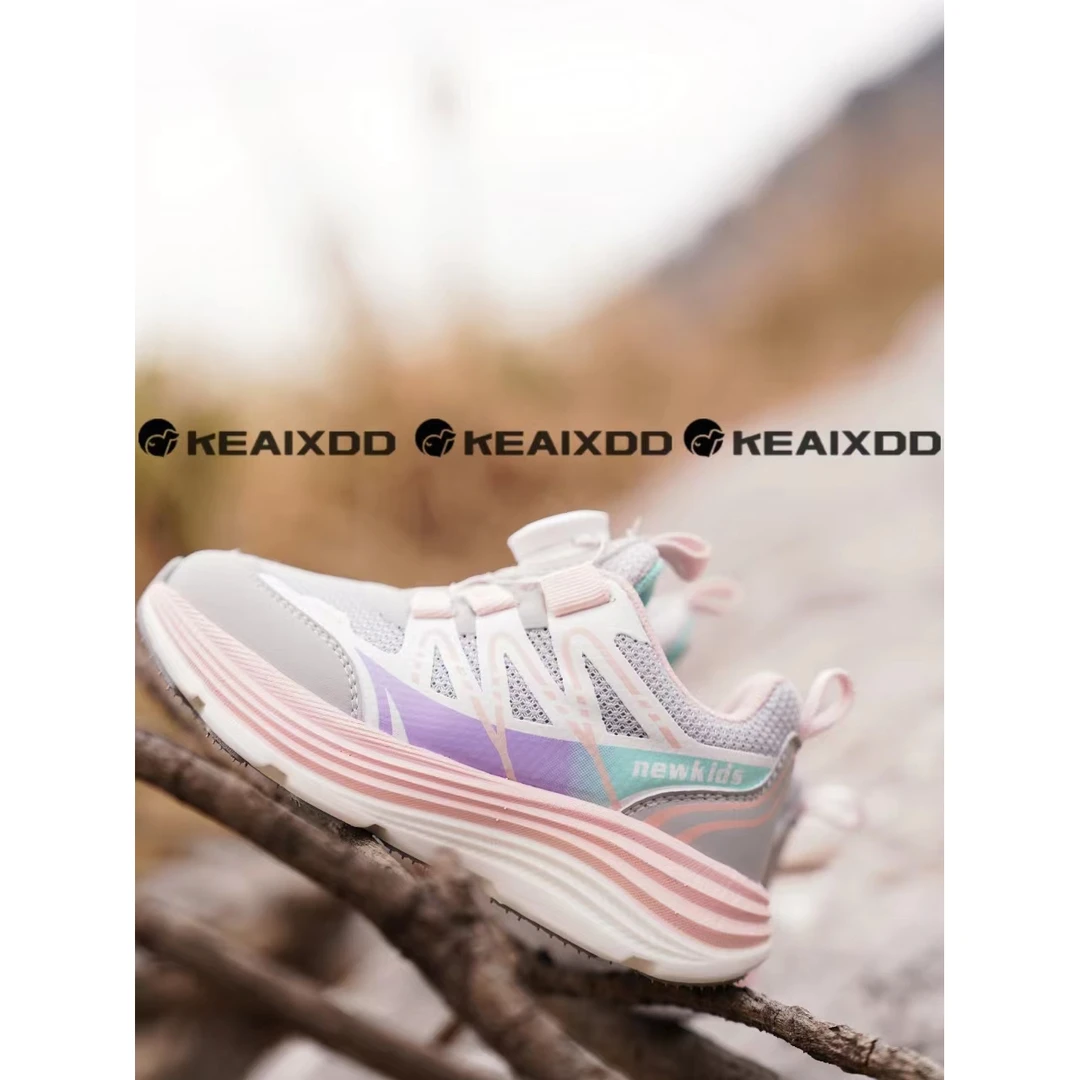 【新疆包邮】20513可爱儿童2024春爆款软底防滑休闲拼色潮流老爹鞋