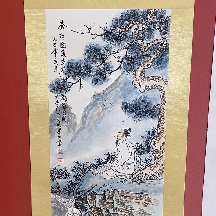 国画侯老师手绘作品
