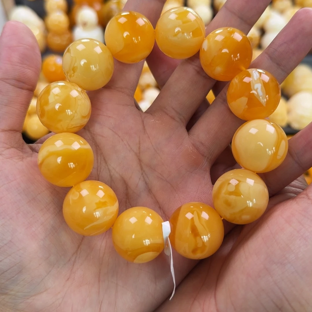 琥珀未镶嵌珠宝奇石21mm