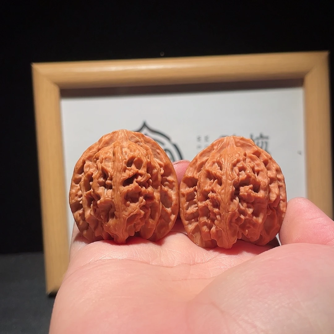 吊坠文玩核桃39全品苹果园