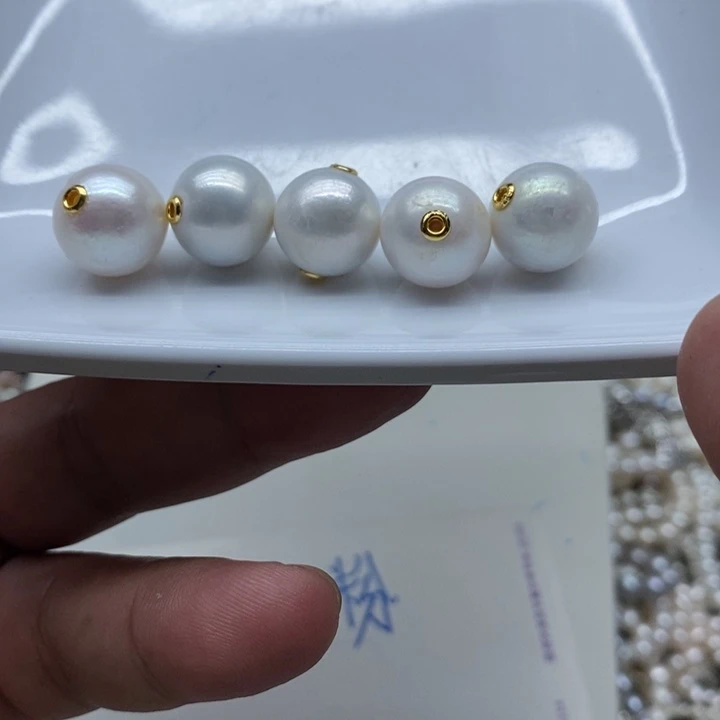 颈饰淡水珍珠银S925镶嵌