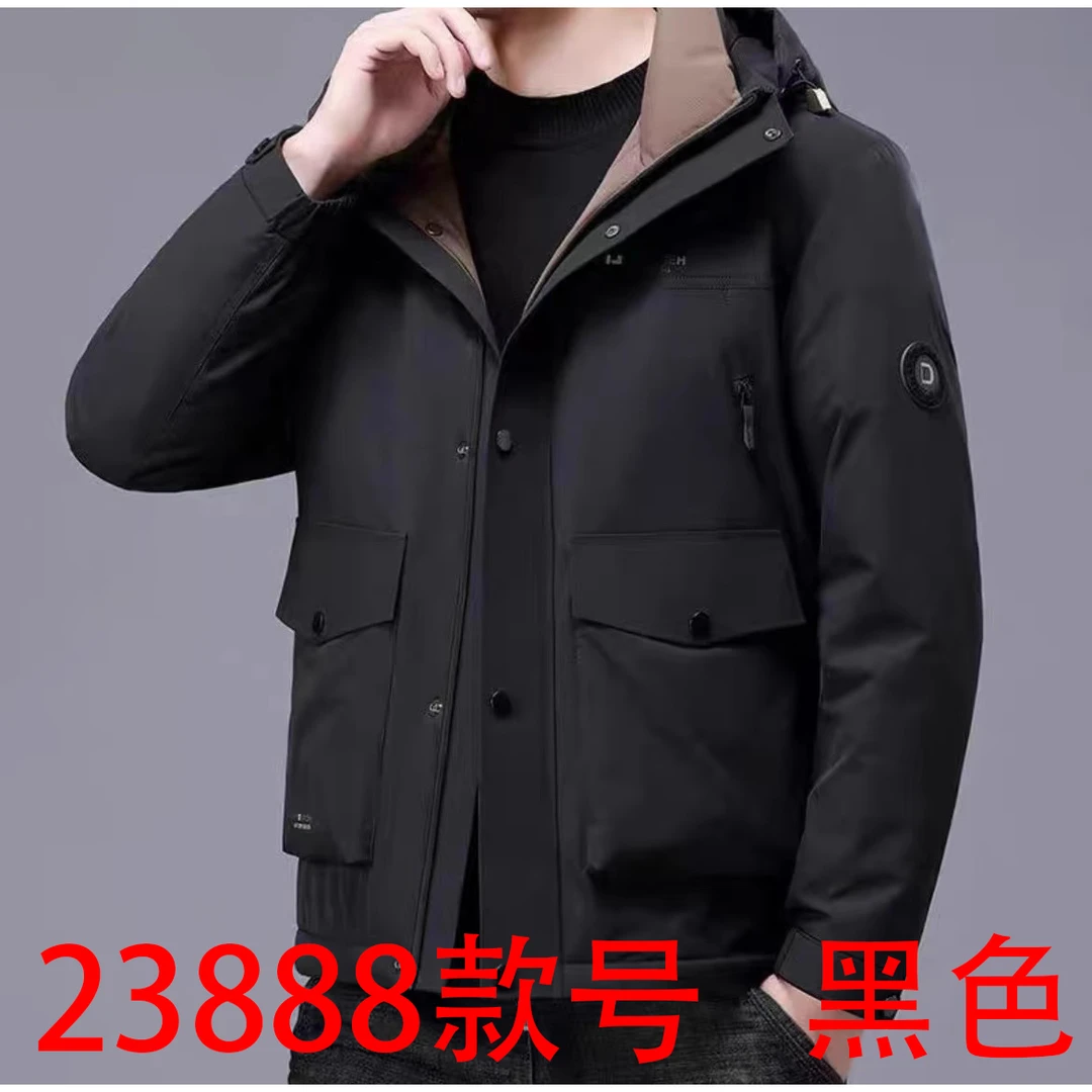(21)YR23888男士休闲时尚加厚保暖外套