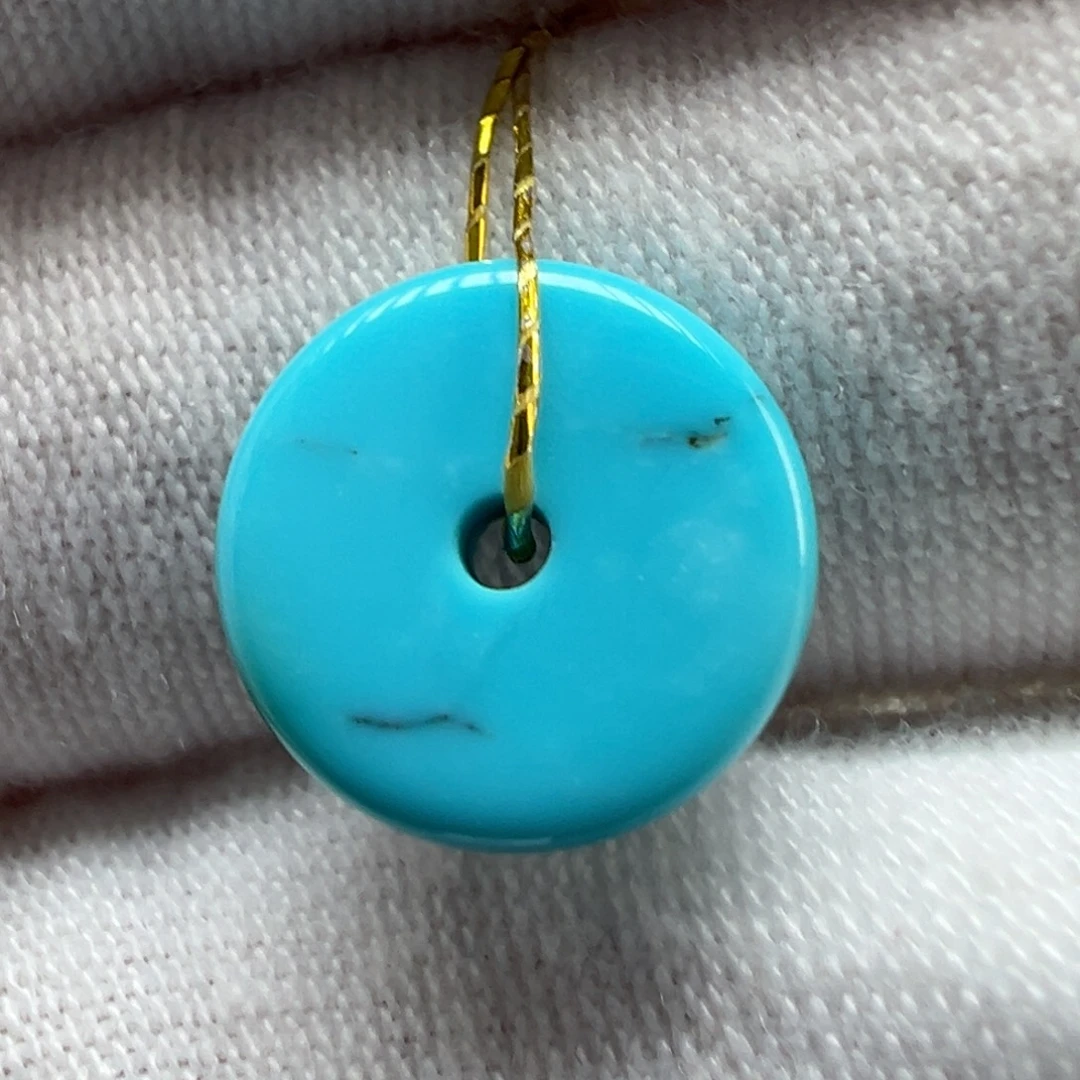 绿松石未镶嵌配饰11×3