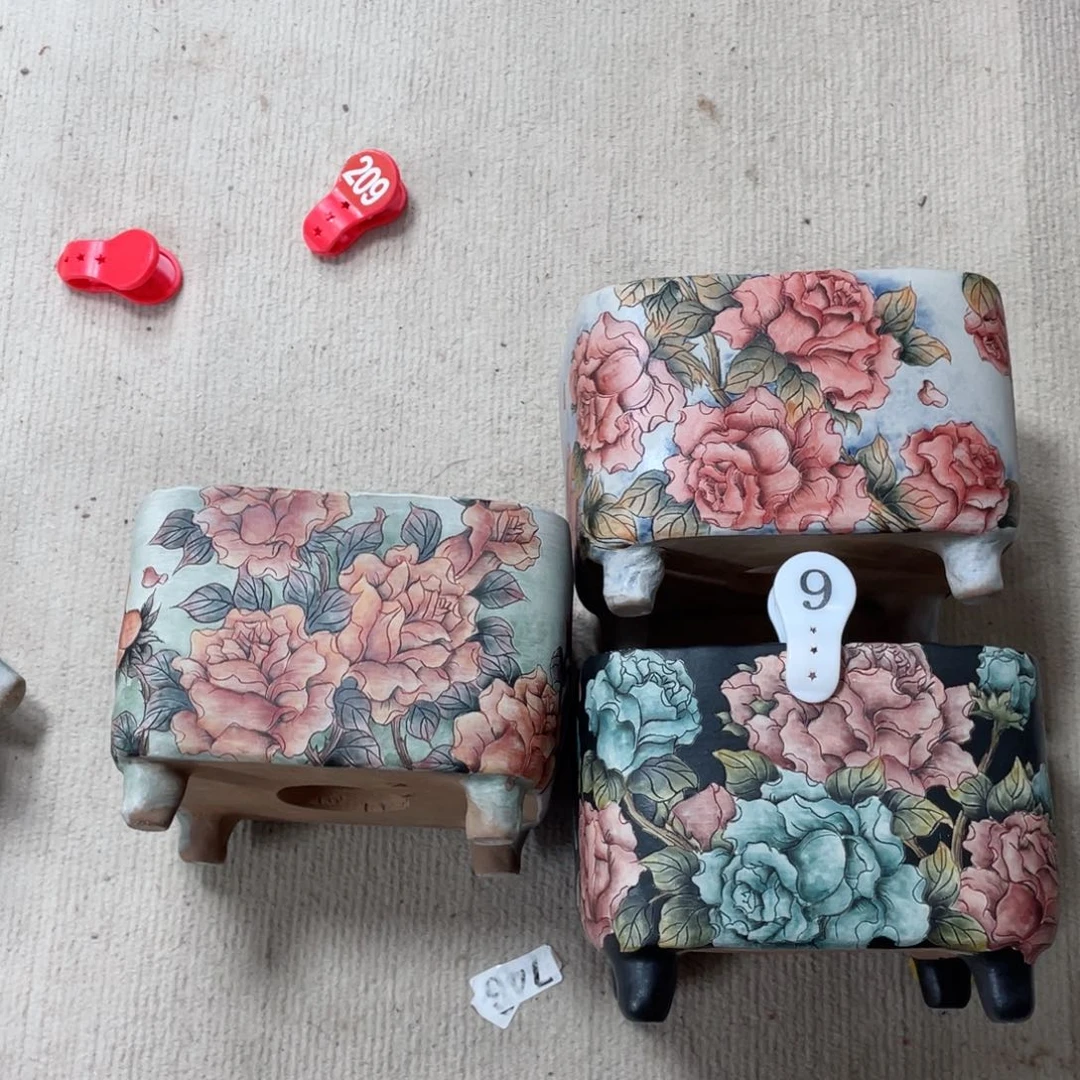 紫砂花盆陶瓷多肉花盆精品