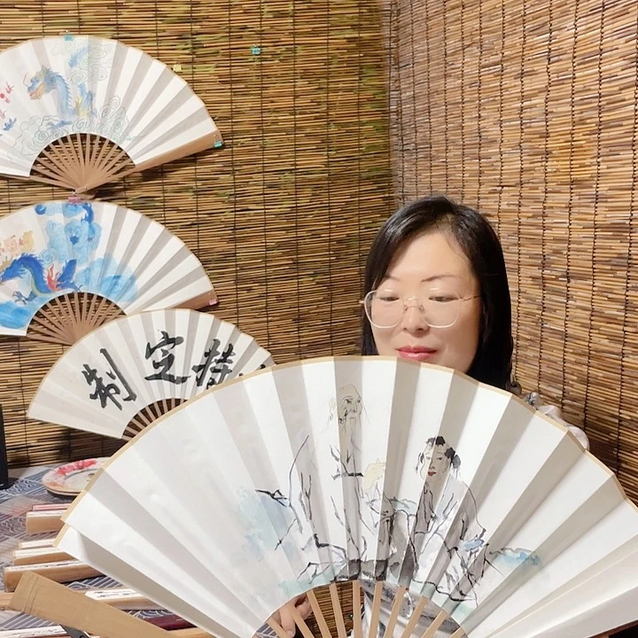 纸老子演义手工折扇