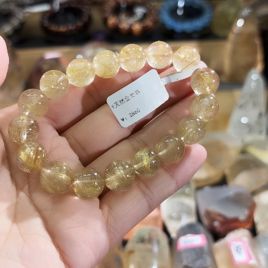 水晶手链未镶嵌手串