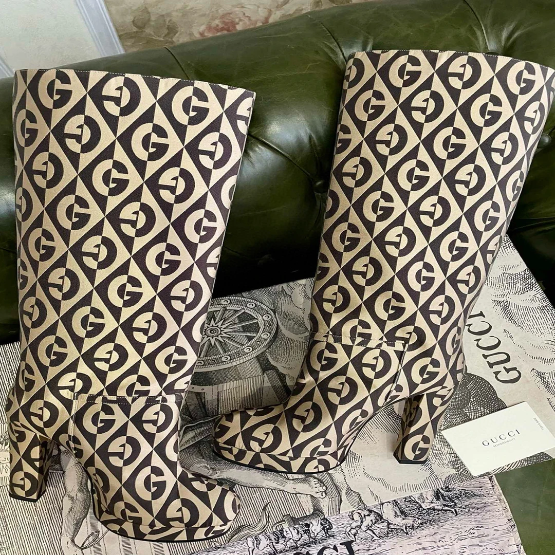 未使用 GUCCI/古驰 Gucci长靴  原价一万多