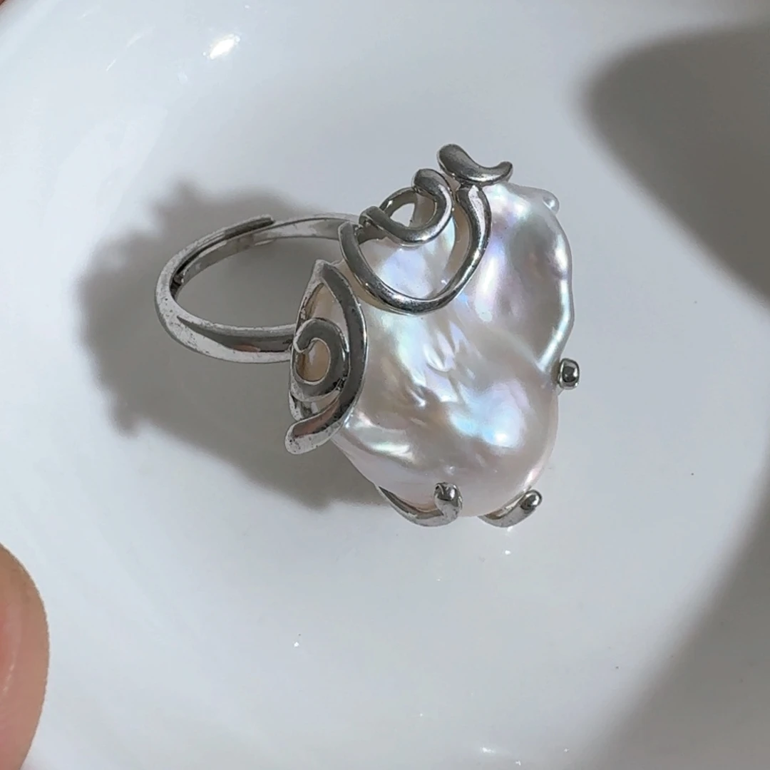 戒指淡水珍珠未镶嵌