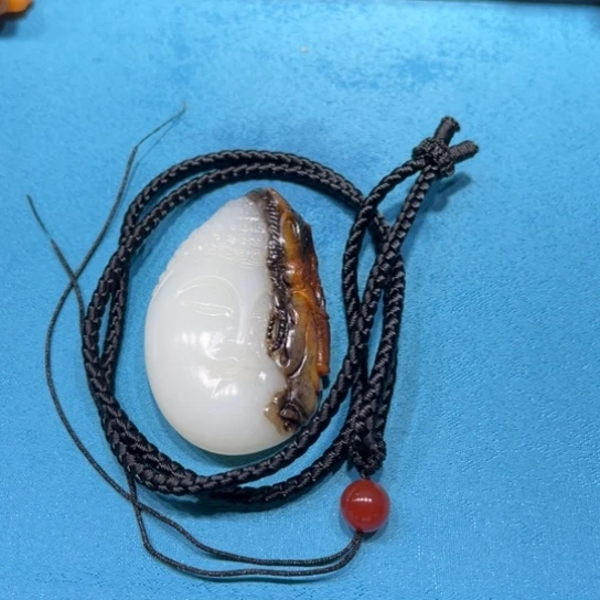 和田玉车挂未镶嵌