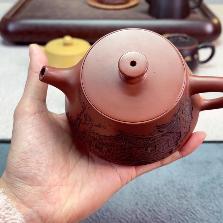 壶好**好石瓢内盖230毫升壶
